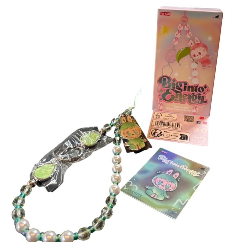 Pop Mart Labubu, The Monsters | Big Into Energy Series | SERENITY Charm | NEW